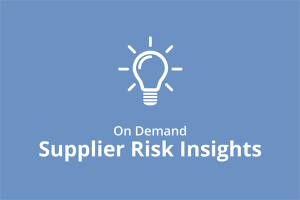 Supplier Risk Insight